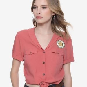 Jurassic Park Crop Top